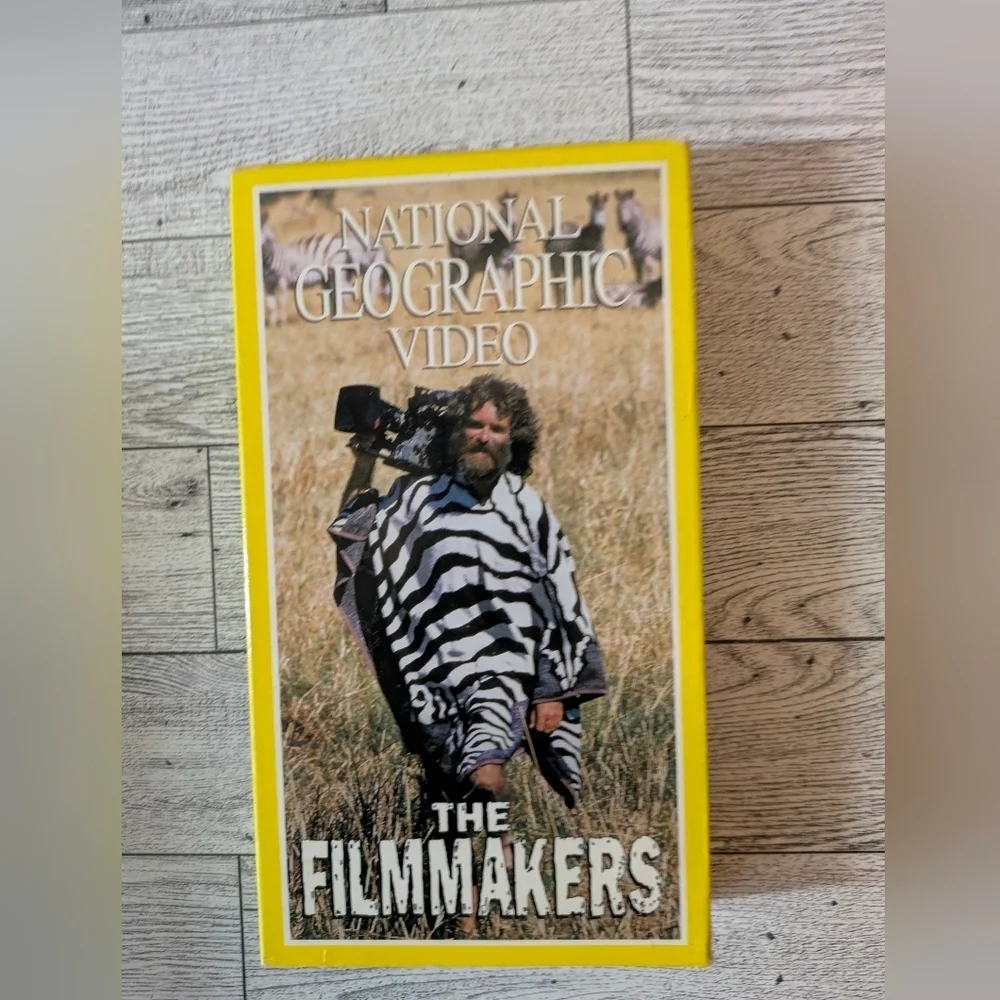 National Geographic Video - Yellow Box VHS Tape
